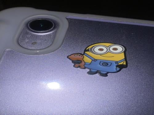 Minions metal sticker