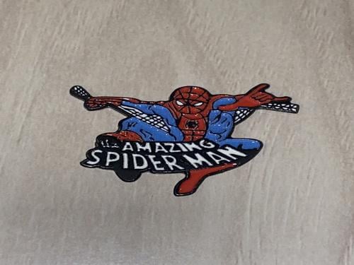 Metallic Spider-Man sticker