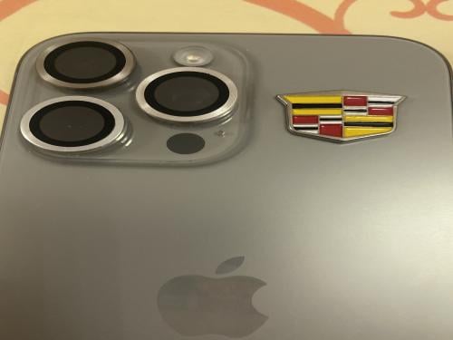 Metallic Cadillac sticker