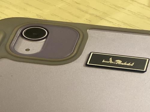 ملصق معدني اسم سعد