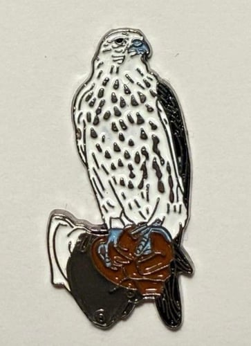 ملصق حديد صقر