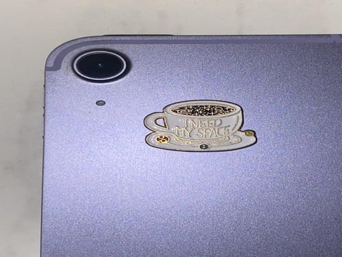 ملصق حديد كوب قهوه ineed my space
