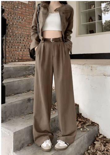 بنطلون رسمي واسع