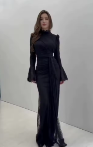 فستان سهرة Laxsesu بتصميم جديد