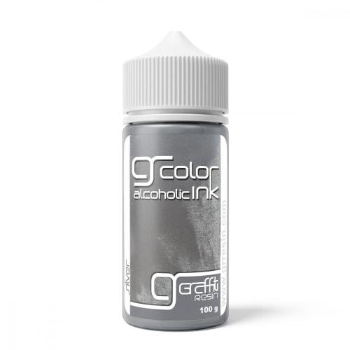 Graffiti Resin, Alcohol-Based Silver Color, 100g