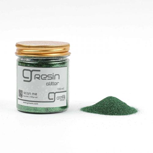 Green grass glitter 100g
