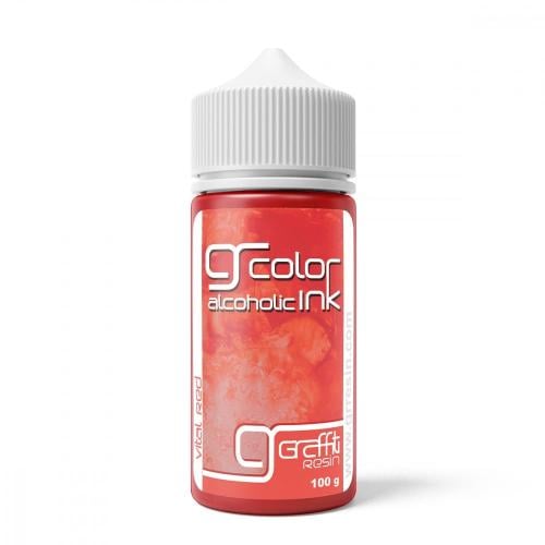 Graffiti Resin Alcohol-Based Ink, Vibrant Red, 100...