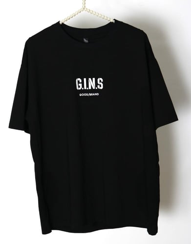 تيشرت أسود مراهقين أوفر سايز برقبة دائرية و طباعة...