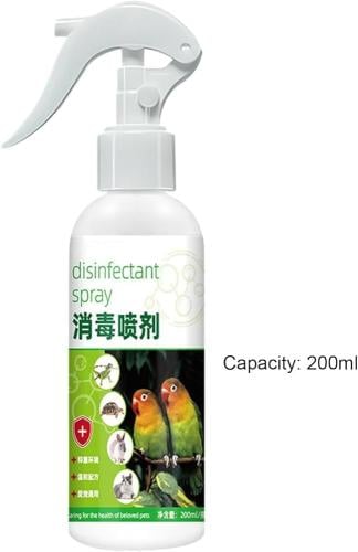 بخاخ مزيل لرائحة الطيور، مزيل لرائحة القفص، بخاخ آ...