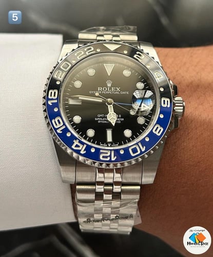 ساعة روليكس بيبسي GMT-MASTER I هاي كوالتي