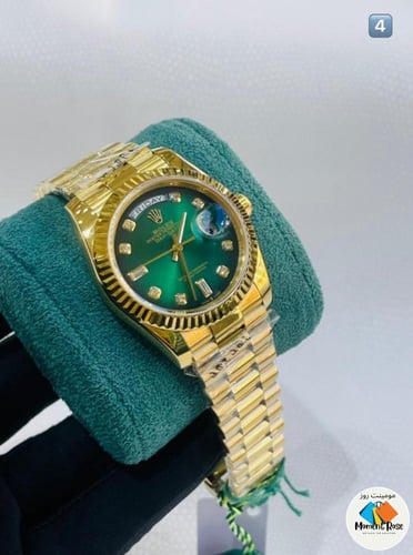 ساعة رولكس داي ديت الدرجة الاولى تاريخ ويوم