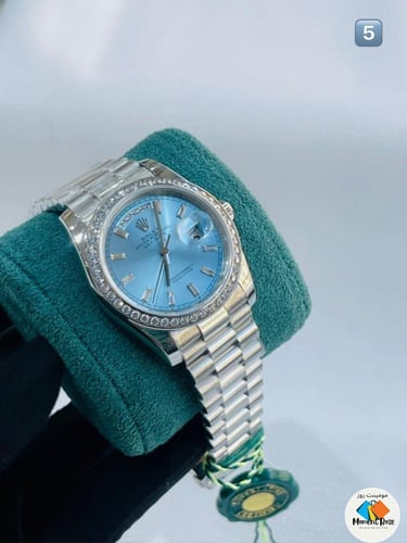 ساعة رولكس داي ديت الدرجة الاولى تاريخ ويوم