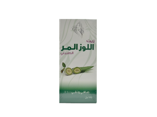 زيت اللوز المر الطبيعي