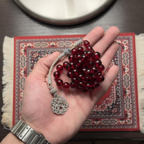 بكلايت عنابي شفاف (طربزونة)