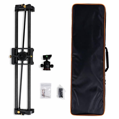 سلايدر تصوير احترافي ألياف كربون 100 سم – طقم متكا...