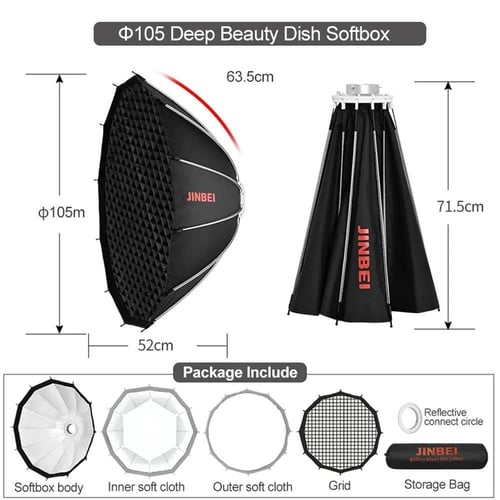 باكيج متكامل فلاش استوديو تصوير جينبي HD-600 Max ب...