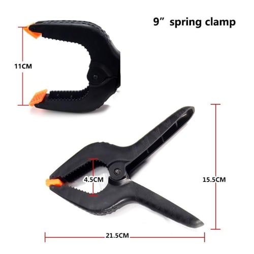 مشابك خلفية تصوير ورق مقاس 9 انش