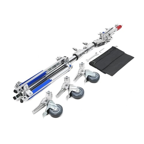 حامل و ستاند إضاءة تصوير بوم جينبي مصنوع من ستانلس...