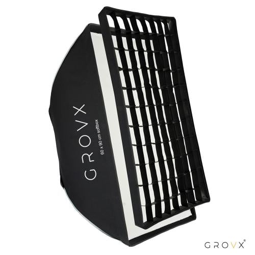 سوفت بوكس تصوير 60×90 سم Bowens مع جريد ومشتت – مت...