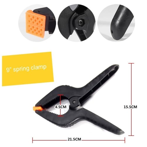 مشابك خلفية تصوير ورق مقاس 9 انش