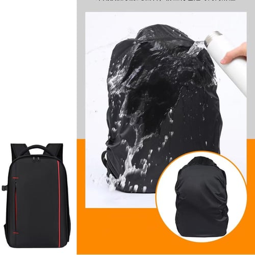 حقيبة ظهر كاميرا احترافية مقسمة للعدسات والتصوير –...