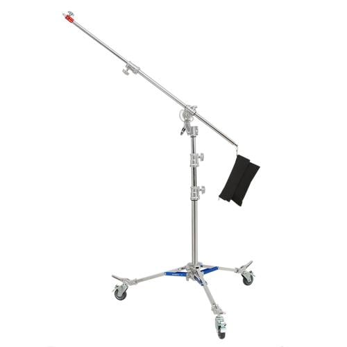 حامل و ستاند إضاءة تصوير بوم جينبي مصنوع من ستانلس...