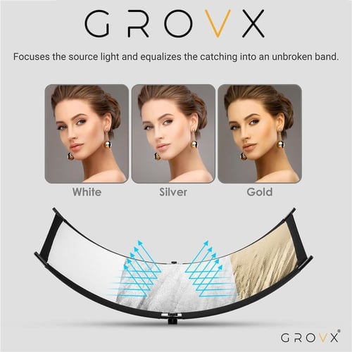 عاكس تصوير احترافي U شكل 60×180 سم مع ستاند 280 سم...