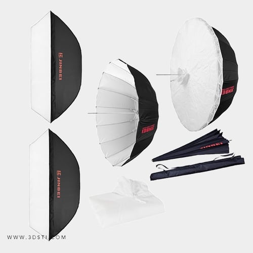 استوديو إضاءة فلاش باكيج معدات تصوير فوتوغرافي مع...