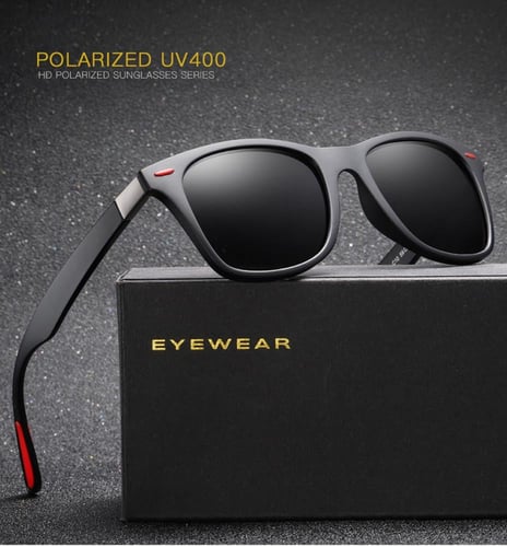 نظارة شمسية كلاسيكية بتقنية Hd polarized عالية الج...
