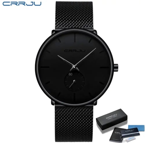 ساعة رجالية انيقة ماركة Crrju - 2150