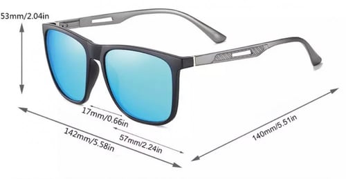 نظارة DA41 الشمسية الرجالية بتقنية HD POLARIZED