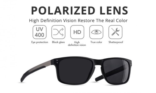 نظارة DA37 الشمسية الرجالية بتقنية HD POLARIZED