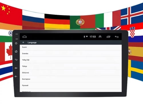 شاشة عمومي بنظام اندرويد 10 بوصة