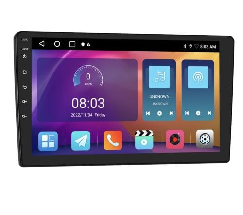 شاشة سيارة عمومي 10 بوصة بنظام اندرويد تدعم آبل كا...