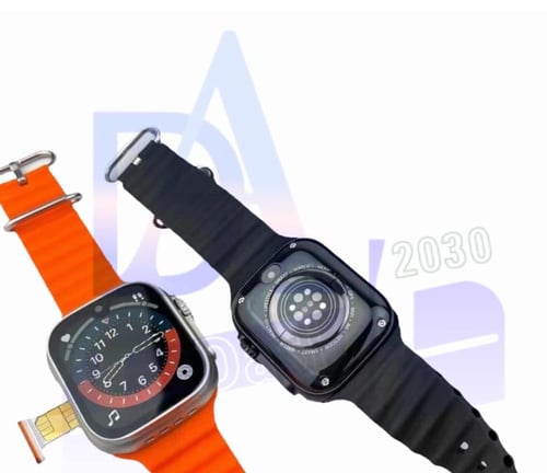 ساعة ذكية الترا فون بشريحة اتصال وتحميل جميع التطب...