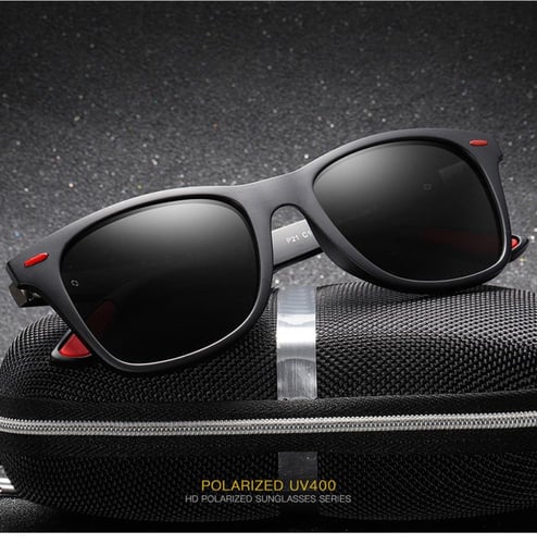 نظارة شمسية كلاسيكية بتقنية Hd polarized عالية الج...