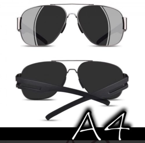 نظارة شمسية بتقنية Hd polarized رجالية رسمية A4