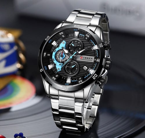 ساعة رجالية من curren موديل 8402