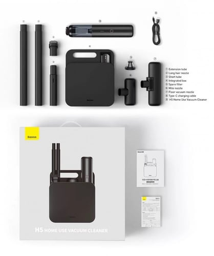 المكنسة الكهربائية المنزلية اللاسلكية H5 من BASEUS
