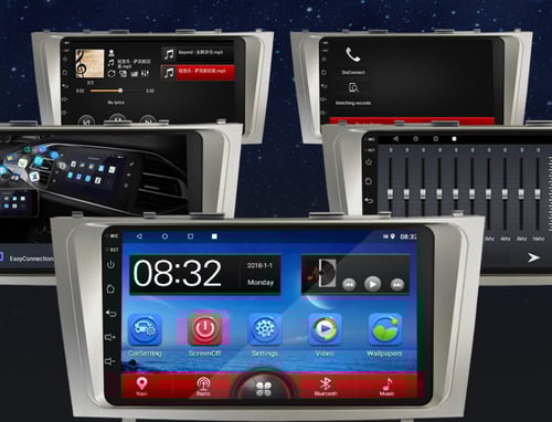 شاشة اندرويد تدعم كار بلاي للكامري 2007-2011