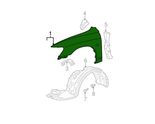 رفرف افالون 2000 - 2004