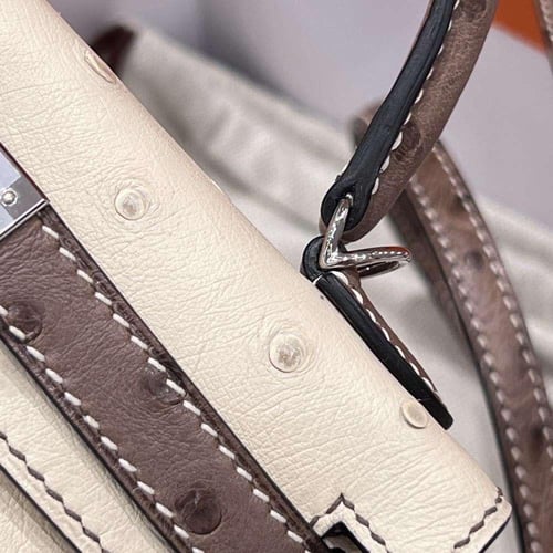 شنطة هيرميسMini Kelly ostrich