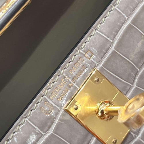 شنطة هيرميسMini Kelly crocodile