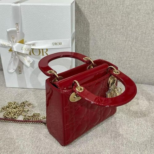 شنطة dior ديور Mini Lady Dior Bag مقاس 17cm