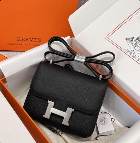 شنطة هيرميسMini 18cm Constance Epsom