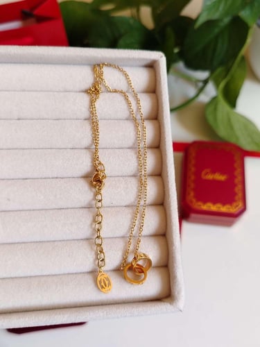 سلسال كارتير ذهبي