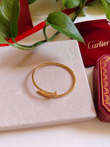 اسوارة كارتير مسمار رفيع ذهبي
