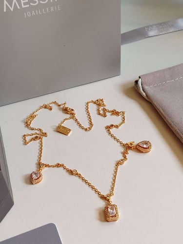 سلسال ميسيكا ذهبي