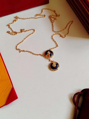 سلسال كارتير كحلي غامق