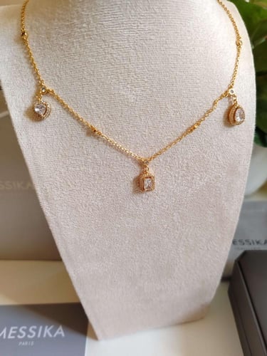 سلسال ميسيكا ذهبي